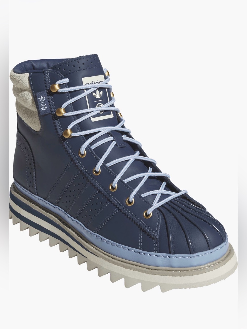 NIB CLOT x adidas Pro Model by Edison Chen Sneaker Boots Navy Men 6 Women 7